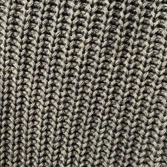 Aerie Wide V-neck Oversized Sweater Women's S Slate Grey/Blue Womens S Hi-lo Fit - Picture 6 of 6